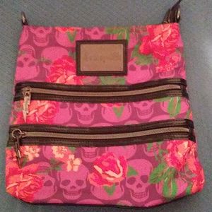 Betsey Johnson betseyville crossbow bag